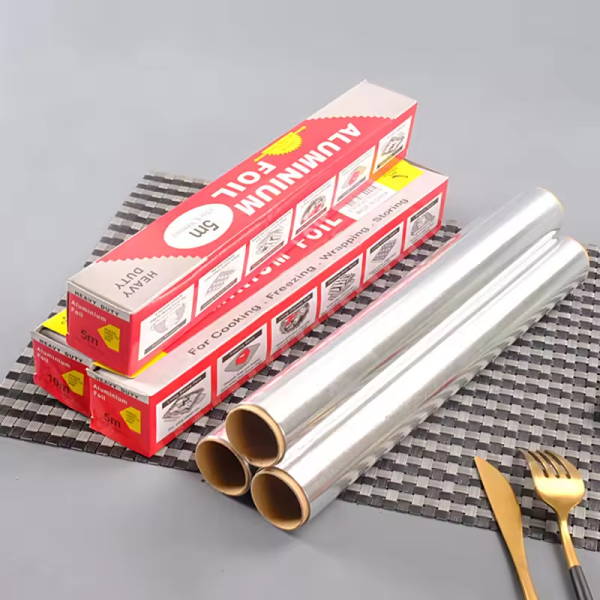 12mic 30cm 50m Roll Kitchen 8011 O Aluminum Foil Small Roll with Logo Printing Option