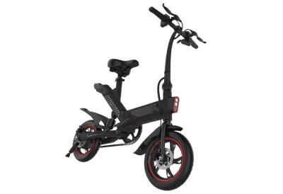 Teenager Portable Folding Electric Bike 350W Simple And Fashionable Design