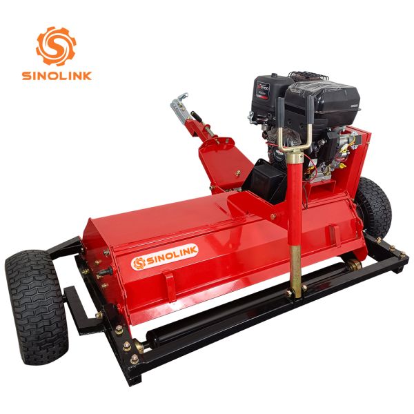 Excavator Atv Flail Mower Commercial Gasoline Petrol Y Blade Household 540r Min