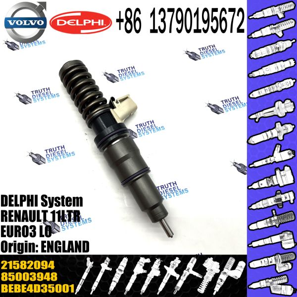 Diesel Engine Fuel Injector BEBE4D35001 VOE21582094 21582094 Diesel Fuel Injector Common Rail INJECTOR