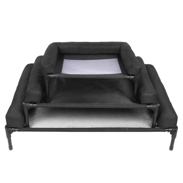 Oxford Elevated Dog Cot Bed 36in Cooling Elevated Dog Bed