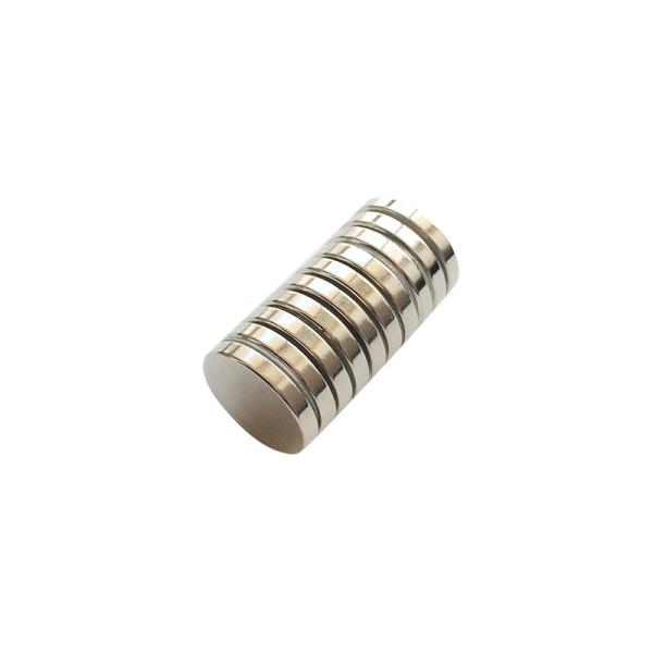 N30UH-N40UH Small Round Neodymium Magnets Withstanding Temperatures Up To 220°C