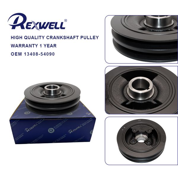13408-54090 13408 54050 13408 54070 13408 54080 Auto Engine Crankshaft Pulley for Toyota Hiace Hilux Land Cruiser 2L 3L 5L