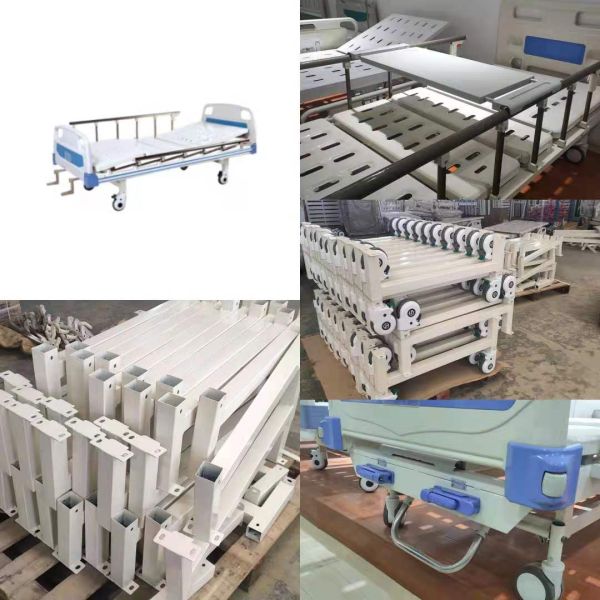 ODM 2 Crank Manual Hospital Bed Double Functions