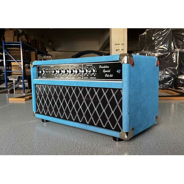 Custom Dumble Style Overdrive Special FODS 50W Suede Blue JJ Tubes