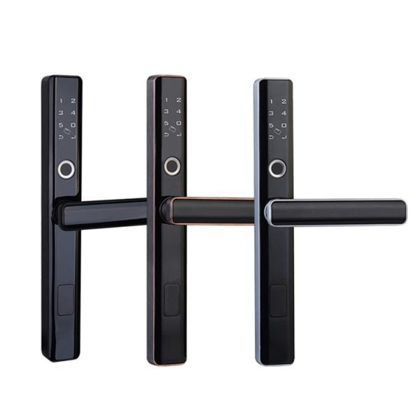 Aluminum Alloy TTlock Smart Lock Digital Fingerprint Front Door Lock
