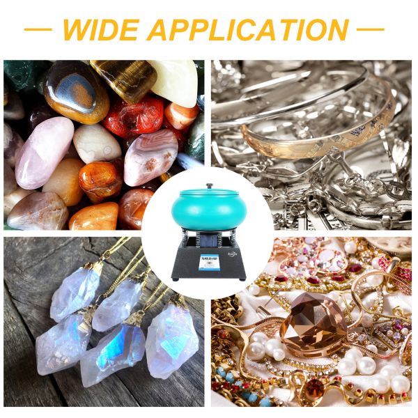18 Inch Jewelry Polishing Machine Vibratory Tumbler Polishing Machine