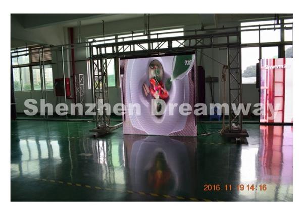 500×500 Mm P3.91 Indoor Led Screen , Big Hanging Led Panel Rental SMD2121