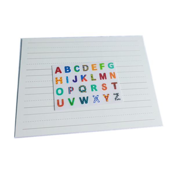 Custom Magnetic Dry Erase Board frameless double sided lapboard with magnetic backing and dry erase surface for kids and gifts