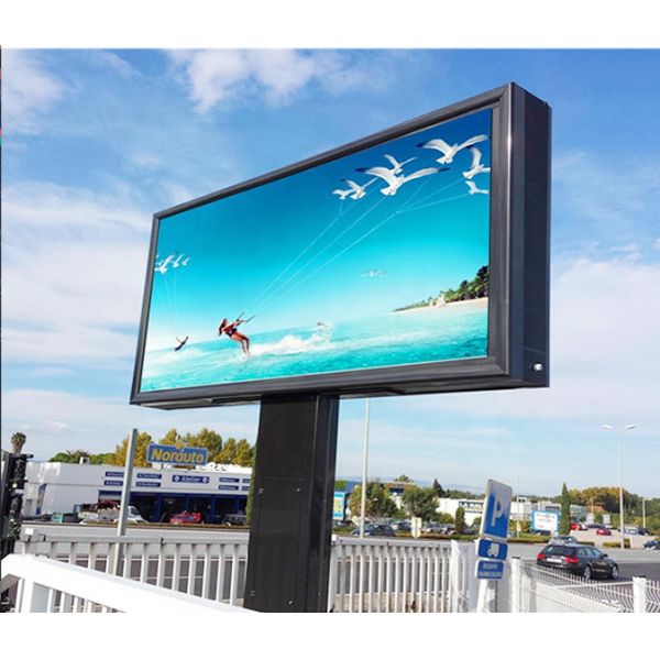 800W 1R1G1B 6000cd/m2 5mm Pixel Led Advertising Billboard