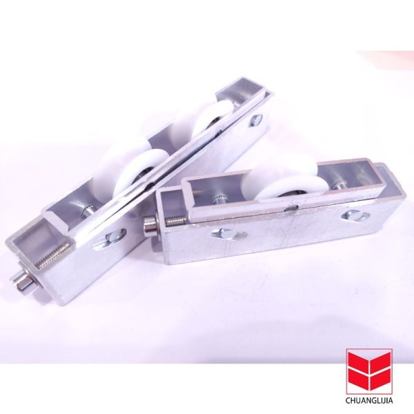 Custom CLJ Aluminium Windows Roller Sliding Door And Window Guide Rollers Zinc Alloy