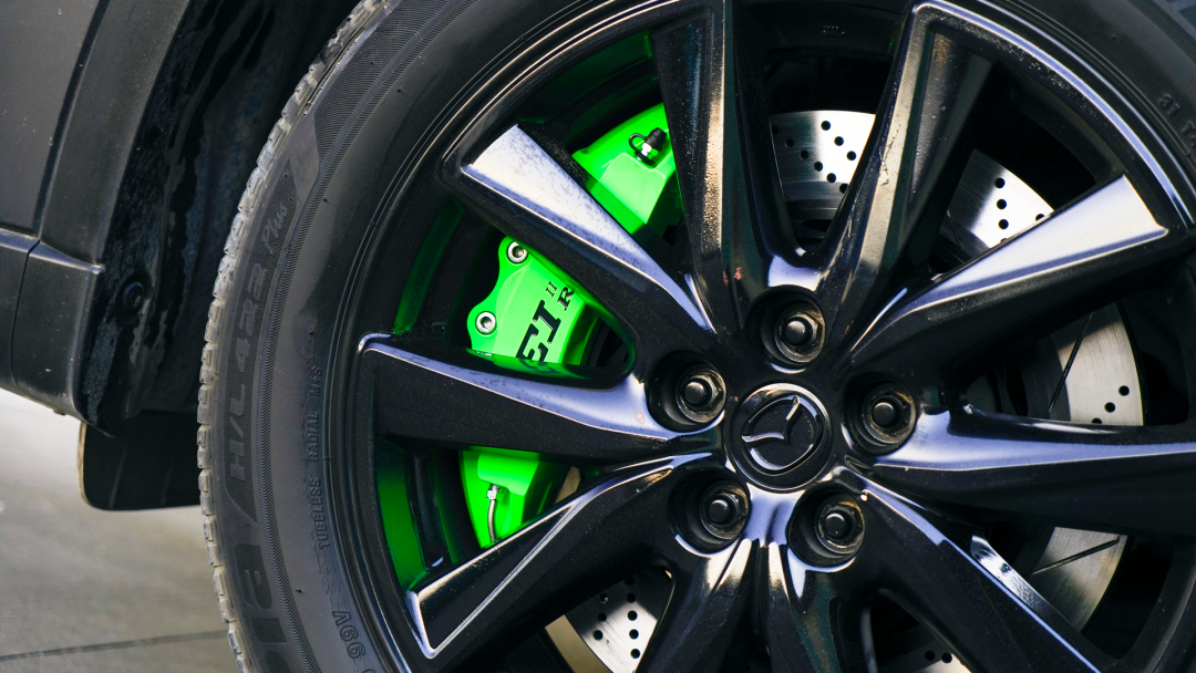 Front Big Brake Kit 6 Piston Caliper With 378*32 Mm Rotor BBK Auto Brake System For Mazda CX5 19 Inch Car Rim