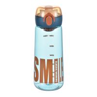 Coupe en paille en plastique durable 660 ml bouteilles d'eau portables extérieures étanches