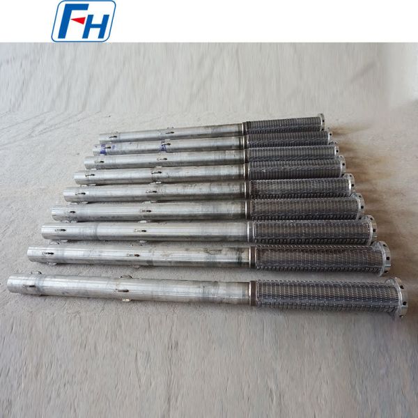 Custom Radiant Tubes Squirrel Cage Flat Strip Spiral Type 1.4857 HP