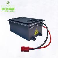 Bateria de lítio de alta qualidade de 36V 48V para o carrinho de golfe 60ah 80ah, bateria profunda do ciclo LiFePO4 para a bicicleta elétrica