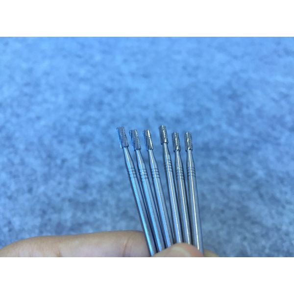 HP Dental Carbide Burs C31 / 023 Cylinder Shape 5.8mm Head Length Compact Size