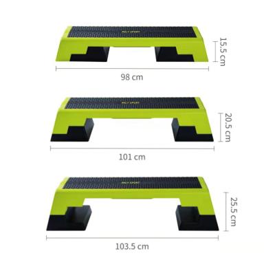 H25MM 6.8kg TPE Aerobic Step Up Platform Multifunctional Aerobic Deck For Home Gym