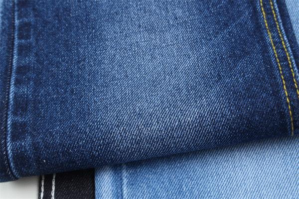11.5oz Denim Tecido rígido 100% C Para Brand Style Jeans Boy Friend Style Soft Handfeel Super Color azul escuro