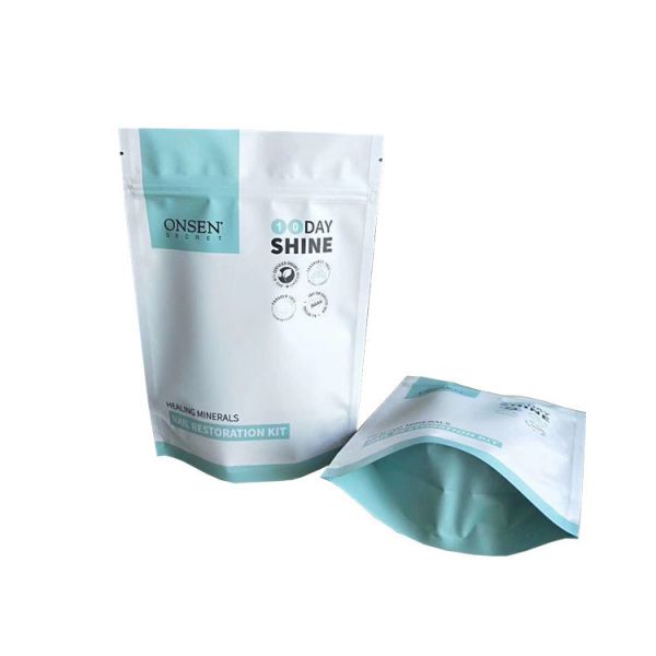 Plastic Biodegradable Metallized Foil Tobacco Herb Pet Bag with Child Proof Zipper