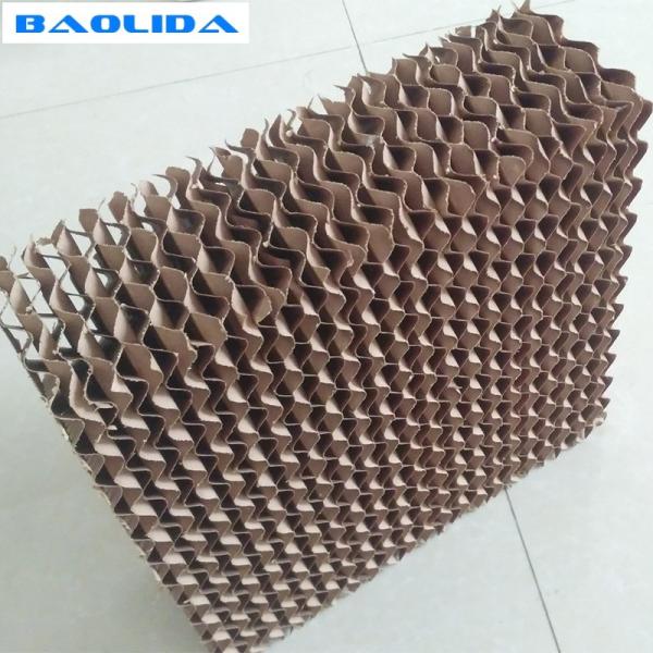 Da estufa evaporativa molhada da cortina 1000mm do ar de sistema de refrigeração da estufa almofada refrigerando