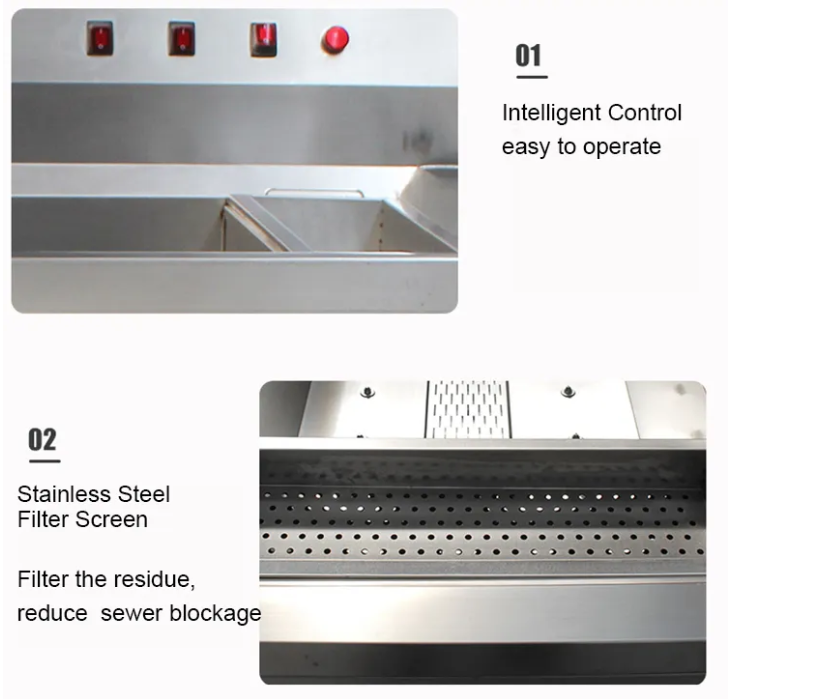 OEM Fruit Vegetable Bubble Washing Machine Ultrasonic Multifunctional