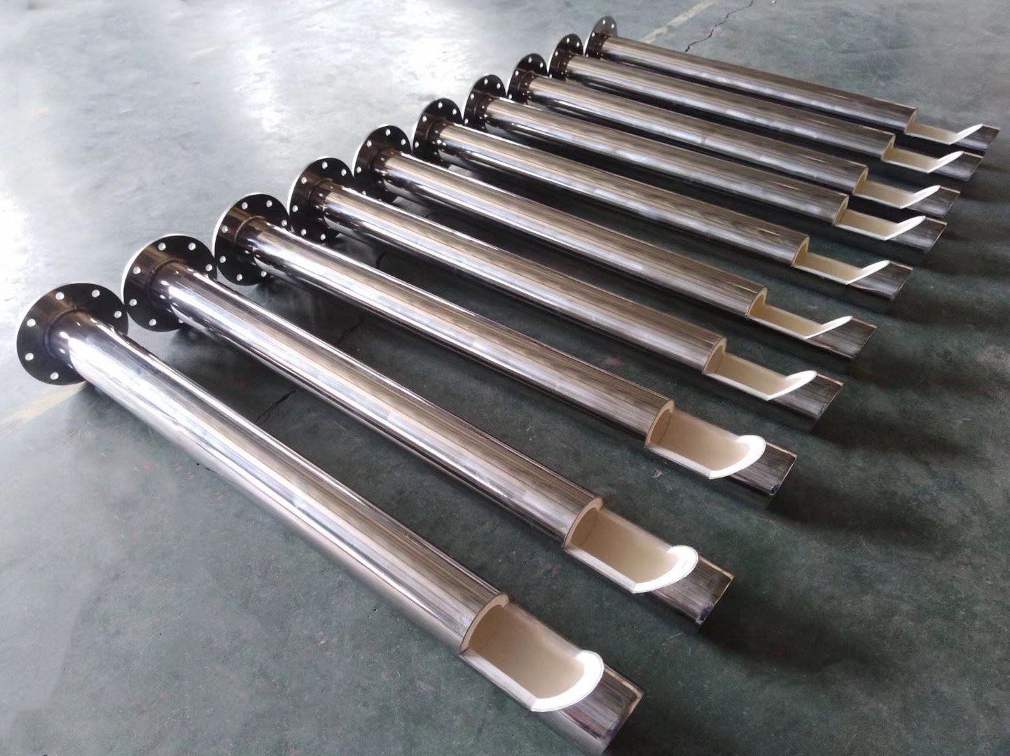 abrasion resistant pipe lining Anti Wear Ceramic Sleeve Lined Pipe Thickness 5mm Abrasion Resistant Pipe