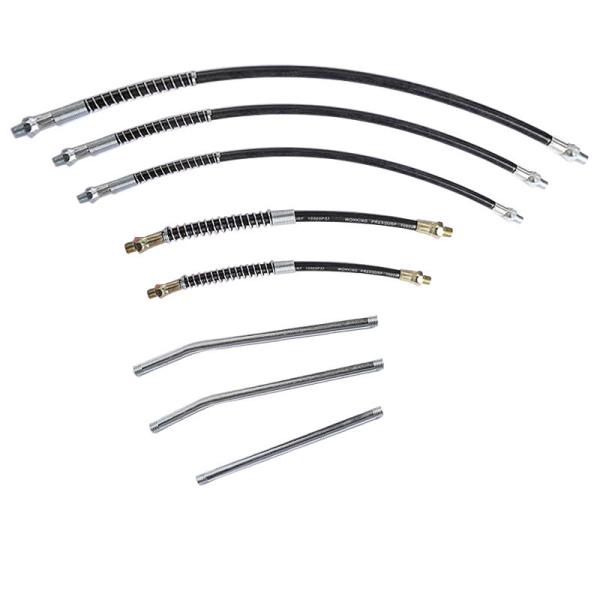 10 Pcs Grease Gun Hose Line For Automotive Repair Durable And Flexible
