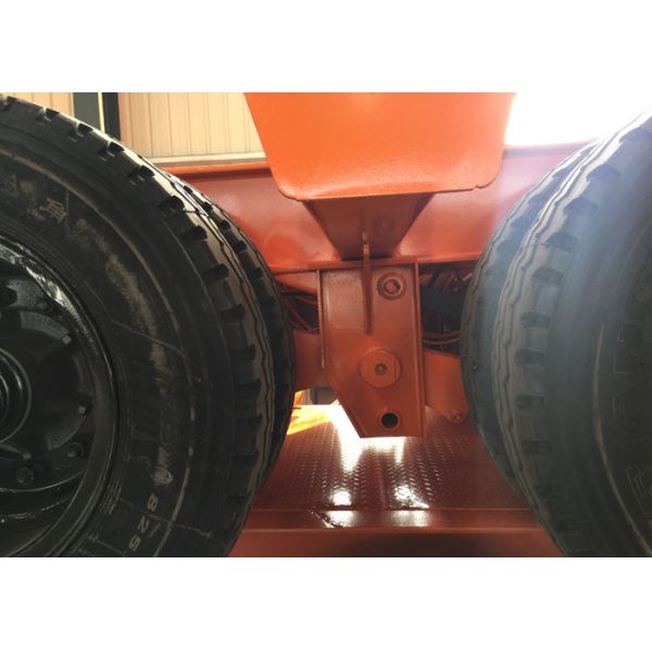De lit plat camion de remorque hydraulique semi pour la construction chargeant 80 tonnes 17m