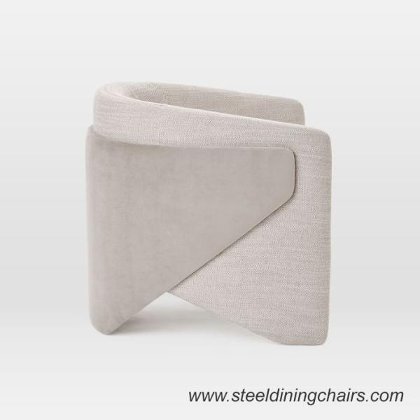 European Living Room Accent Fabric 72cm 70cm Recliner Sofa Single Seater
