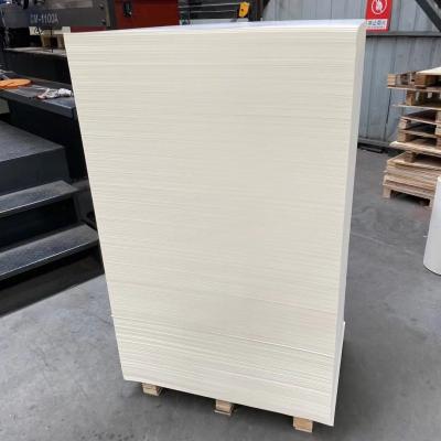 O PE 190gsm-330gsm personalizado revestiu o papel na folha para a curva da salada