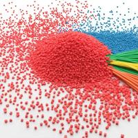 Bulk Red Reprocessed Pvc Compound Particles For Insulating Seals Jackets