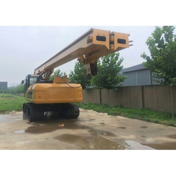 Installation profonde de la base 58m Mait Hydraulic Bored Pile Drilling montée sur le train d'atterrissage de Caterpiller