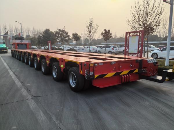 300 Tons Heavy transport Multi Axis Hydraulic Self-Propelled Modular Semi Trailer for transformer transport