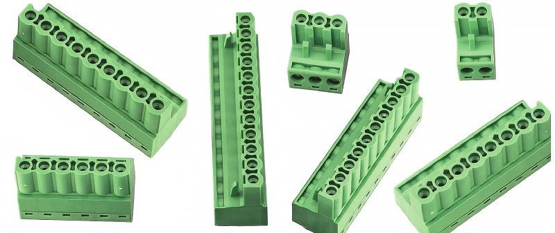 Inline Female Wire Connector Pluggable Terminal Blocks 2~24pins 2EDGR-5.08