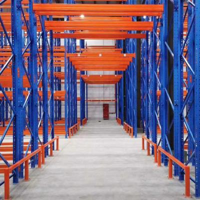 Selective Storage Racking Heavy Duty Pallet Shelving RAL6000 RAL5005 RAL2004 Color