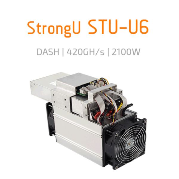 StrongU STU U6 Dash X11 Mining Machine Cryptocurrency 420GH/S