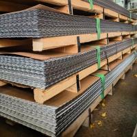 ASTM 316 Embossed Stainless Steel Sheets Anti Skidding 1400 * 6000mm Size 0.65mm 0.75mm Thickness 2B Toilet Building