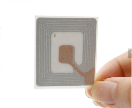 40*30 Anti-theft detector antenna jewelry soft label eas shoplifting bottle sticker for boutique merchandise