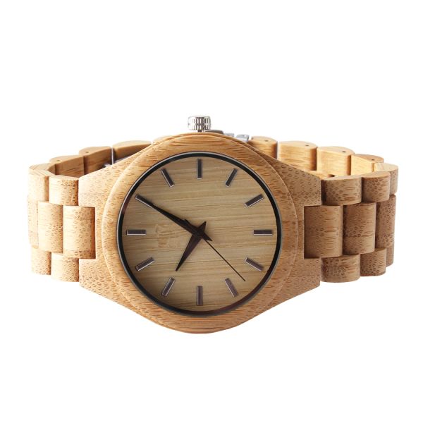 Кварца Японии Мовт людей дозора людей стиля высококачественного запястье наручных часов ОЭМ дозора простых изготовленное на заказ деревянное