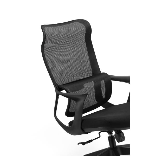 Breathable Ergonomic Modern Office Chair 4D Adjustable Armrests Flexible Positioning