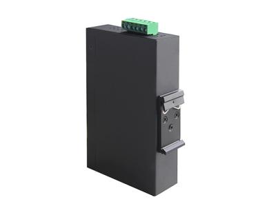ODM Industrial Scale Boost 1 Port Fiber PoE Injector With Fiber Port