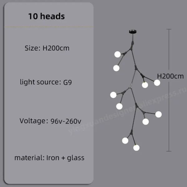 Staircase Hanging Lamps Attic Staircase Lighting Glass Pendant Light (WH-NC-150)