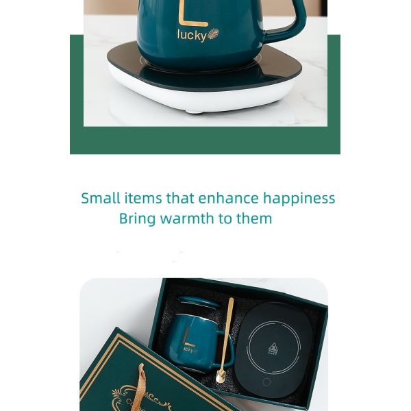 Customized Request Cup Warmer Heater Hot Plate for Milk Tea Water Heating Coaster