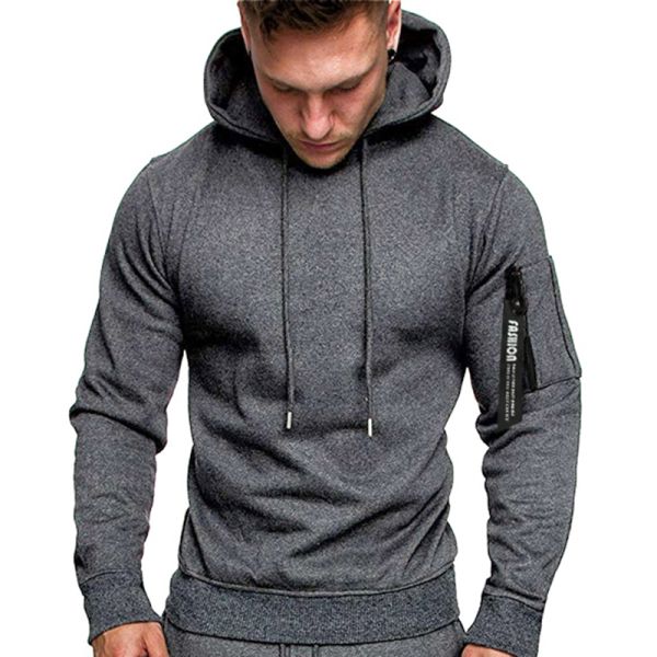 2023 men's fashion camouflage sweatshirt hooded sweater long sleeve coat Breathable