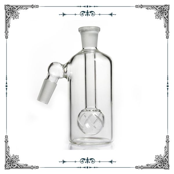 45 Degree 90 Degree 4.7 Inche Glass Ashcatchers Glass Bongs Ball Perc
