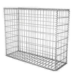 Steel Wire Welded Basket Stone Cage 50×50mm 75x75mm 100x100mm Mesh Hole