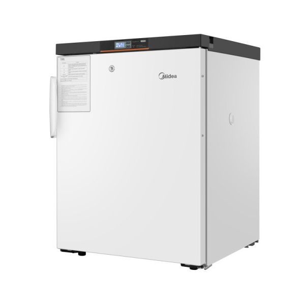 Midea MD-25L106 Biomedical Freezer with 106L Capacity Precise Temperature Control and D-shape Evaporator for Laboratory Deep Freezer