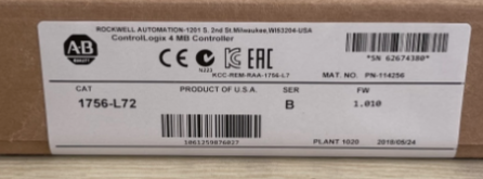 programmable автоматизация rockwell controllogix C.P.U. l72 plc 1756 Аллена bradley регулятора логики