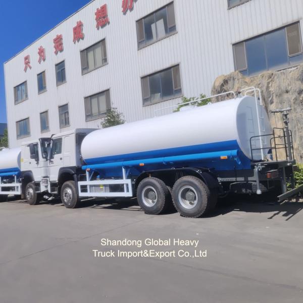 High Pressure Mining Career Sprinkler Water Tank Truck HOWO 371HP 6*4 Water Sprinkler Truck