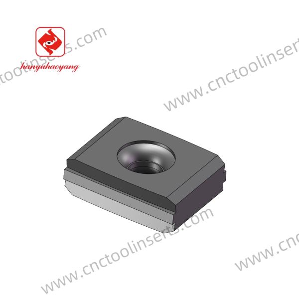 CNC Milling Insert with CVD Uncoated HYYCE434-01 HYG107, Suitable for Heavy-Duty, Semi-Finishing and Finishing of Steels and Cast Iron